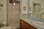 Master bathroom with double shower